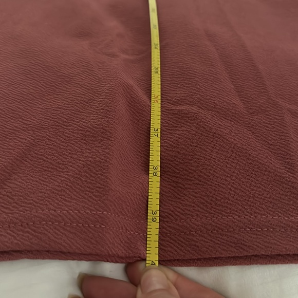 Mauve pink size large midi dress - Picture 3 of 3